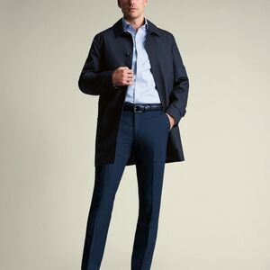 Charles Tyrwhitt Dark Blue Trench Coat